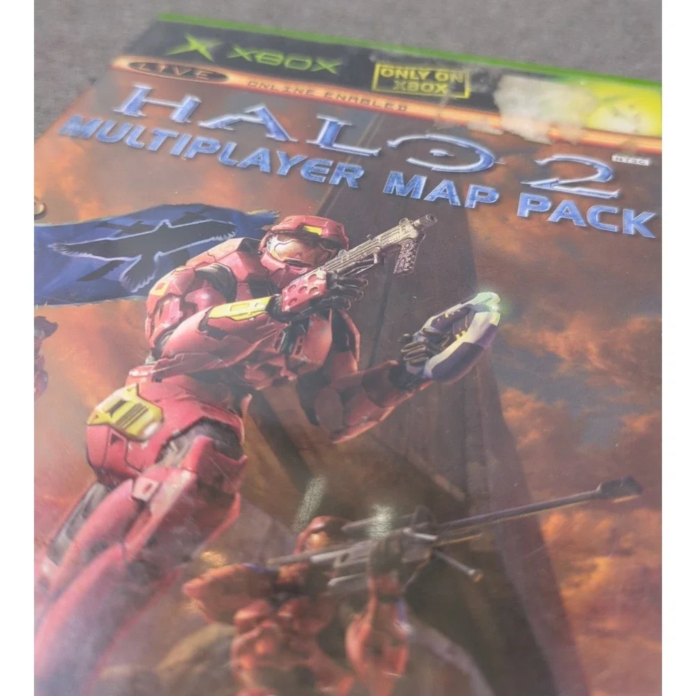 Halo 2 Multiplayer Map Pack Xbox COMPLETE - Disc, Case, Manual - Great Condition